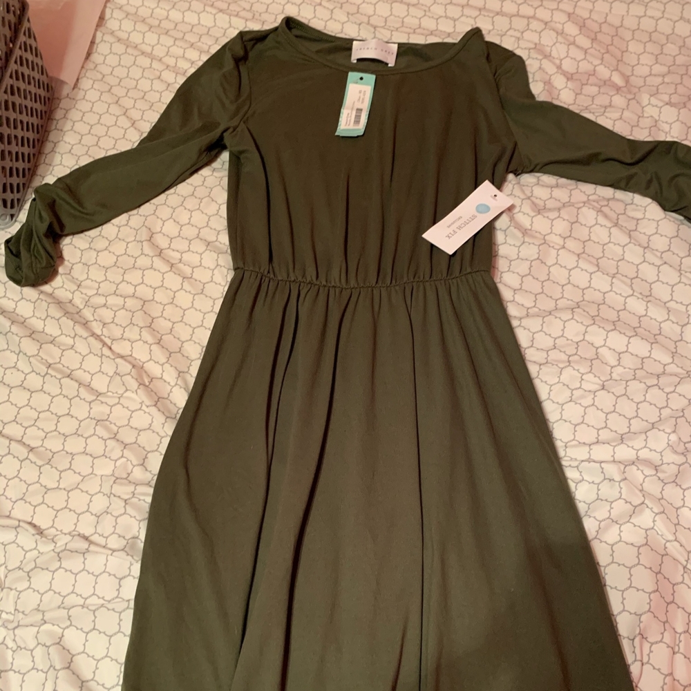 French Grey Dress